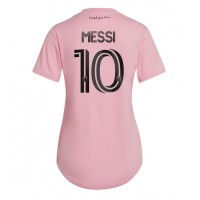 Koszulka piłkarska Inter Miami Lionel Messi #10 Strój Domowy dla kobiety 2023-24 tanio Krótki Rękaw